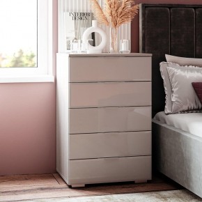 Комод Алекса (ясень белый/белый) в Уфе - ufa.ok-mebel.com | фото 3
