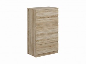 Комод КАСТОР с пятью ящиками, цвет Дуб Сонома в Уфе - ufa.ok-mebel.com | фото