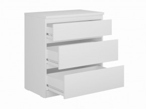 Комод КАСТОР с тремя ящиками, цвет белый в Уфе - ufa.ok-mebel.com | фото 2