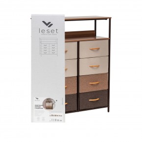 Комод Leset Локи 8 ящ. с полкой в Уфе - ufa.ok-mebel.com | фото 10