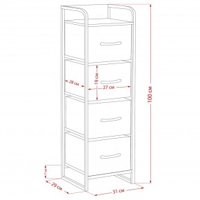 Комод Leset Ноа 4 ящика в Уфе - ufa.ok-mebel.com | фото 9