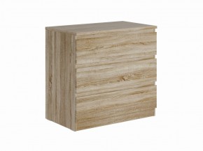 Комод МАЛЬТА с тремя выдвижными ящиками, цвет Дуб Сонома в Уфе - ufa.ok-mebel.com | фото