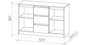 НИЦЦА-5 Комод (НЦ.05) в Уфе - ufa.ok-mebel.com | фото 2