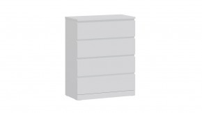 Комод Варма 4 с четырьмя выдвижными ящиками, цвет белый в Уфе - ufa.ok-mebel.com | фото