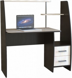 Компьютерный стол КЛ №6.2 левый (Венге/Дуб молочный) в Уфе - ufa.ok-mebel.com | фото