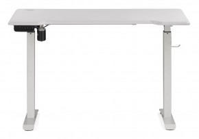 Компьютерный стол Маркос с механизмом подъема 120х75х75 белый / шагрень белая в Уфе - ufa.ok-mebel.com | фото 2