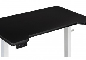 Компьютерный стол Маркос с механизмом подъема 120х75х75 черная шагрень / белый в Уфе - ufa.ok-mebel.com | фото 8
