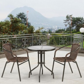 Комплект мебели Асоль-7 TLH-037B/TLH-060 brown-2pcs в Уфе - ufa.ok-mebel.com | фото 2