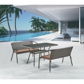 Комплект мебели из иск. ротанга T286A/S139A-W53 Brown в Уфе - ufa.ok-mebel.com | фото