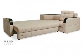 Комплект мягкой мебели Остин Garcia Ivory (Рогожка) Угловой + 1 кресло в Уфе - ufa.ok-mebel.com | фото 3