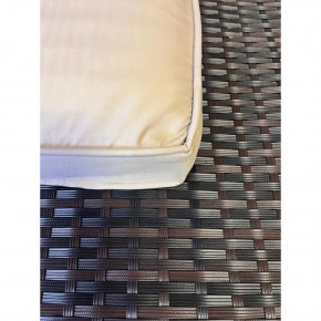 Комплект плетеной мебели  YR822Br Brown-Beige (подушка бежевая) в Уфе - ufa.ok-mebel.com | фото 2