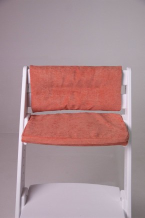 Комплект растущий стул и подушки Конёк Горбунёк Комфорт  (Белый, Терракота) в Уфе - ufa.ok-mebel.com | фото 2