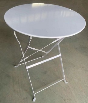 Комплект садовой мебели OTS-001R (стол + 2 стула) металл в Уфе - ufa.ok-mebel.com | фото 4