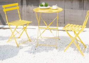 Комплект садовой мебели OTS-001R (стол + 2 стула) металл в Уфе - ufa.ok-mebel.com | фото 10