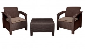 Комплект уличной мебели Yalta Premium Terrace Set (Ялта) шоколадый (+подушки под спину) в Уфе - ufa.ok-mebel.com | фото 8