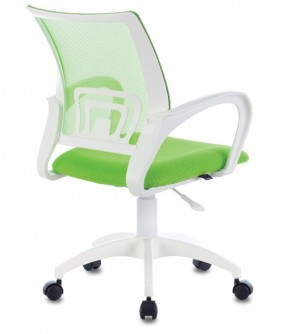 Кресло BRABIX "Fly MG-396W", пластик белый, сетка, салатовое, 532403 в Уфе - ufa.ok-mebel.com | фото 3