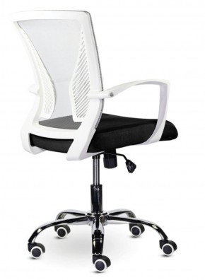 Кресло BRABIX "Wings MG-306" (пластик белый, хром, сетка, серое/черное) 532010 в Уфе - ufa.ok-mebel.com | фото 4