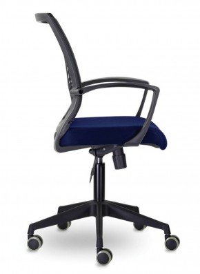 Кресло BRABIX "Wings MG-309", пластик черный, сетка, черное/синее, 532013 в Уфе - ufa.ok-mebel.com | фото 2