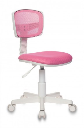 Кресло детское Бюрократ CH-W299/PK/TW-13A розовый в Уфе - ufa.ok-mebel.com | фото