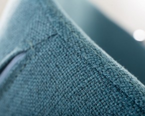 Кресло дизайнерское DOBRIN SWAN, синяя ткань IF6, золотое основание в Уфе - ufa.ok-mebel.com | фото 8