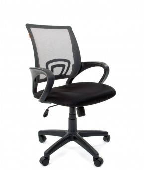 Кресло для оператора CHAIRMAN 696 black (ткань TW-11/сетка TW-04) в Уфе - ufa.ok-mebel.com | фото 1