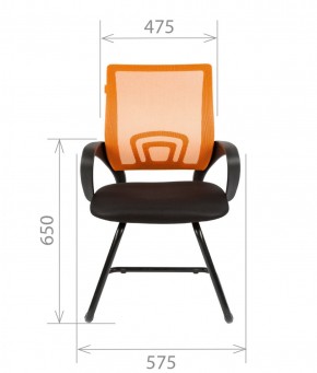 Кресло для оператора CHAIRMAN 696 V (ткань TW-11/сетка TW-01) в Уфе - ufa.ok-mebel.com | фото 5