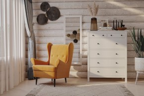 Кресло для отдыха Вало жёто-оранжевый, ткань рогожка в Уфе - ufa.ok-mebel.com | фото 3