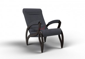 Кресло для отдыха Зельден 20-Т-ГР (ткань/венге) ГРАФИТ в Уфе - ufa.ok-mebel.com | фото