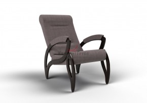 Кресло для отдыха Зельден 20-Т-ГР (ткань/венге) ГРАФИТ в Уфе - ufa.ok-mebel.com | фото
