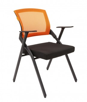 Кресло для посетителей CHAIRMAN NEXX (ткань стандарт черный/сетка DW-66) в Уфе - ufa.ok-mebel.com | фото 1
