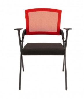 Кресло для посетителей CHAIRMAN NEXX (ткань стандарт черный/сетка DW-69) в Уфе - ufa.ok-mebel.com | фото 2