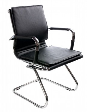 Кресло для посетителя Бюрократ CH-993-Low-V/Black на черный в Уфе - ufa.ok-mebel.com | фото
