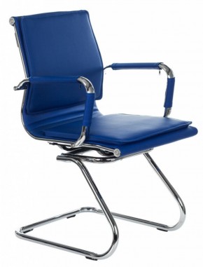 Кресло для посетителя Бюрократ CH-993-Low-V/blue синий в Уфе - ufa.ok-mebel.com | фото