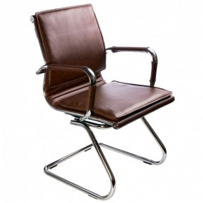 Кресло для посетителя Бюрократ CH-993-Low-V/Brown коричневый в Уфе - ufa.ok-mebel.com | фото