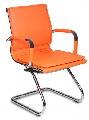Кресло для посетителя Бюрократ CH-993-Low-V/orange оранжевый в Уфе - ufa.ok-mebel.com | фото