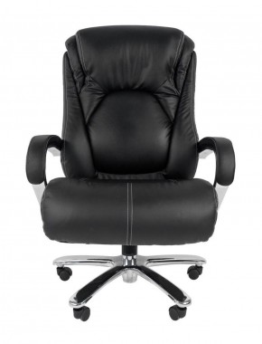 Кресло для руководителя CHAIRMAN 402 (Кожа) Черное в Уфе - ufa.ok-mebel.com | фото 1