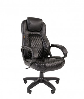 Кресло для руководителя  CHAIRMAN 432 (Экокожа черная) в Уфе - ufa.ok-mebel.com | фото