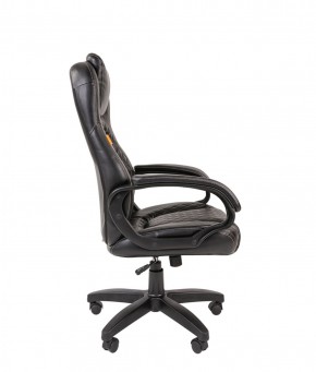 Кресло для руководителя  CHAIRMAN 432 (Экокожа черная) в Уфе - ufa.ok-mebel.com | фото 3