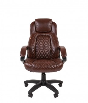 Кресло для руководителя  CHAIRMAN 432 (Экокожа коричневая) в Уфе - ufa.ok-mebel.com | фото 2