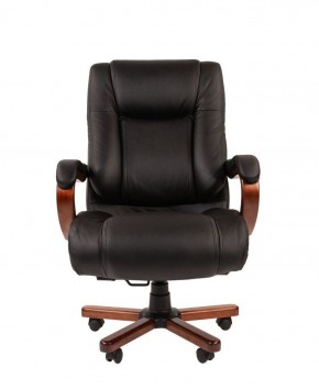 Кресло для руководителя CHAIRMAN  503 (Кожа) Черное в Уфе - ufa.ok-mebel.com | фото 1