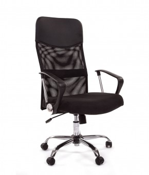 Кресло для руководителя CHAIRMAN 610 N (15-21 черный/сетка черный) в Уфе - ufa.ok-mebel.com | фото