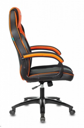 Кресло игровое Бюрократ VIKING 2 AERO ORANGE черный/оранжевый в Уфе - ufa.ok-mebel.com | фото 3