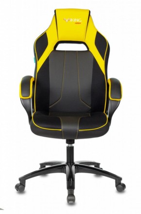 Кресло игровое Бюрократ VIKING 2 AERO YELLOW черный/желтый в Уфе - ufa.ok-mebel.com | фото 2