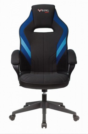 Кресло игровое Бюрократ VIKING 3 AERO BLUE черный/синий в Уфе - ufa.ok-mebel.com | фото 2