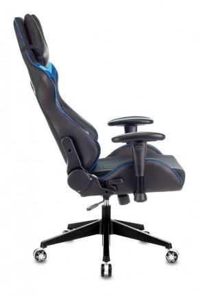 Кресло игровое Бюрократ VIKING 4 AERO BLUE черный/синий в Уфе - ufa.ok-mebel.com | фото 2