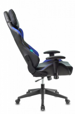 Кресло игровое Бюрократ VIKING 5 AERO BLUE черный/синий в Уфе - ufa.ok-mebel.com | фото 2