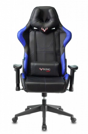 Кресло игровое Бюрократ VIKING 5 AERO BLUE черный/синий в Уфе - ufa.ok-mebel.com | фото 3