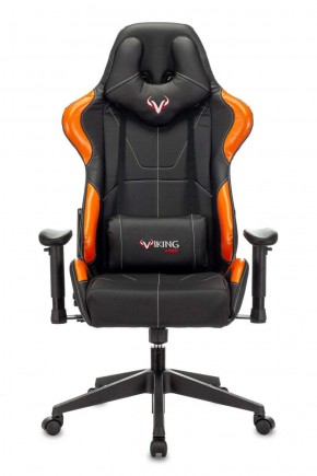 Кресло игровое Бюрократ VIKING 5 AERO ORANGE черный/оранжевый в Уфе - ufa.ok-mebel.com | фото 3