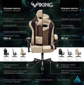 Кресло игровое Бюрократ VIKING 7 KNIGHT BL FABRIC синий в Уфе - ufa.ok-mebel.com | фото 5