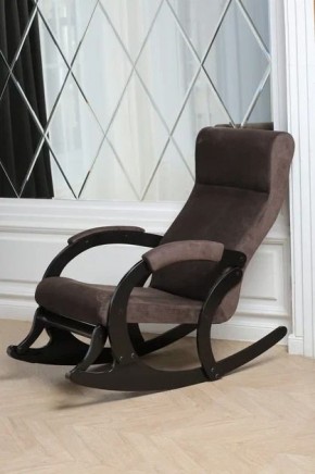 Кресло-качалка МАРСЕЛЬ 33-Т-AC (кофе) в Уфе - ufa.ok-mebel.com | фото 4